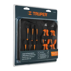סט פליירים מיני ומברגים 10 יח TRUPER