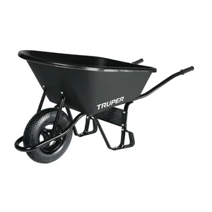 מריצה עם מיכל פלסטיק 120 ליטר TRUPER