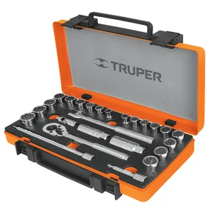 סט בקסות "3/8 מעורב (25 יח) TRUPER