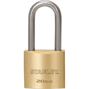מנעול תליה פליז שאקל ארוך 25 מ"מ STANLEY