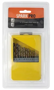 סט מקדחי קובלט מקצועי 13 יח SPARK