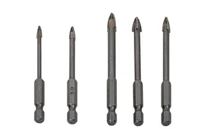 סט מקדחי זכוכית לאימפקט 5 יח